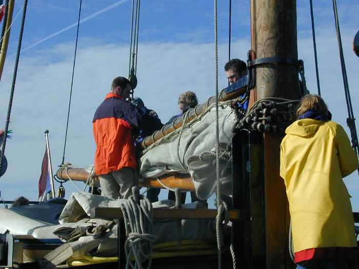 Read more about the article Mit dem Großsegler auf dem Ijsselmer und der Nordsee