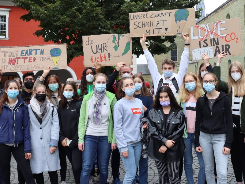 Klima-AG am Rüthener Gymnasium: Schüler bleiben am Ball