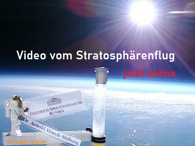 Highlight unseres Stratosphärenfluges