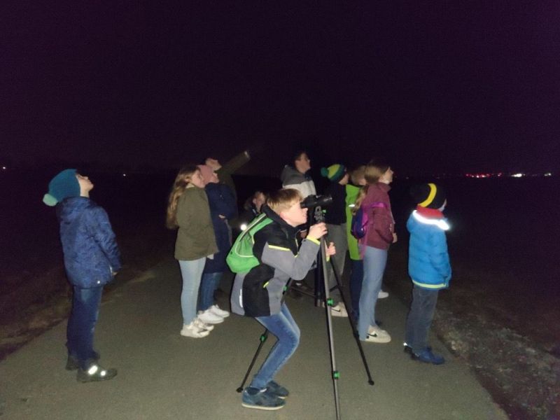 Beobachtungsabend der Astronomie-AG