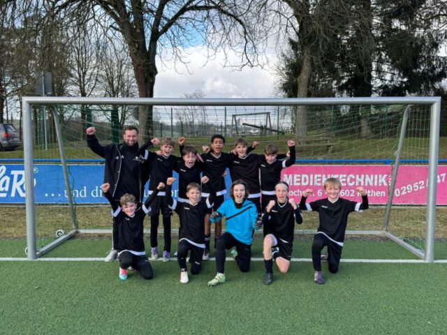 Vorrundensieg bei der Fußballkreismeisterschaft WK IV