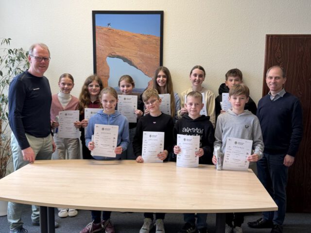 Erfolgreiche Teilnahme an der Regionalrunde