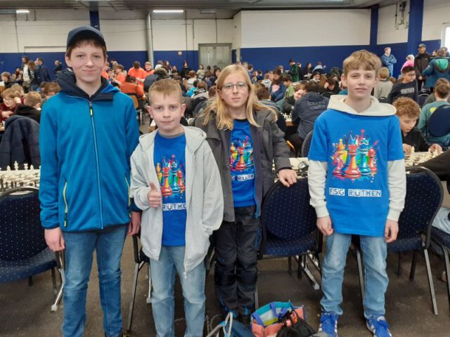 Erste Teilnahme am NRW-Schulschach-Landesfinale