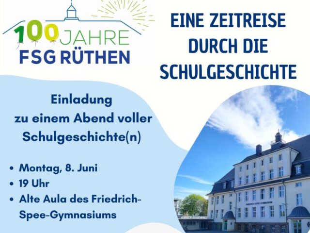 100 Jahre FSG – Eine Zeitreise durch die Schulgeschichte