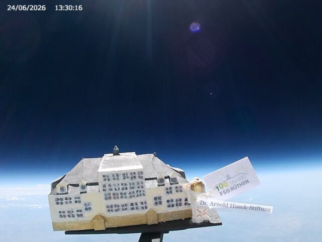 Erfolgreicher Jubiläumsflug an den Rand des Weltalls